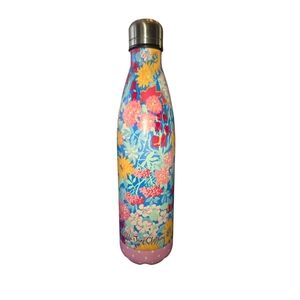Matilda Jane #31805A Multicolored Floral Scene‎ Canteen Water Bottle 25 oz.